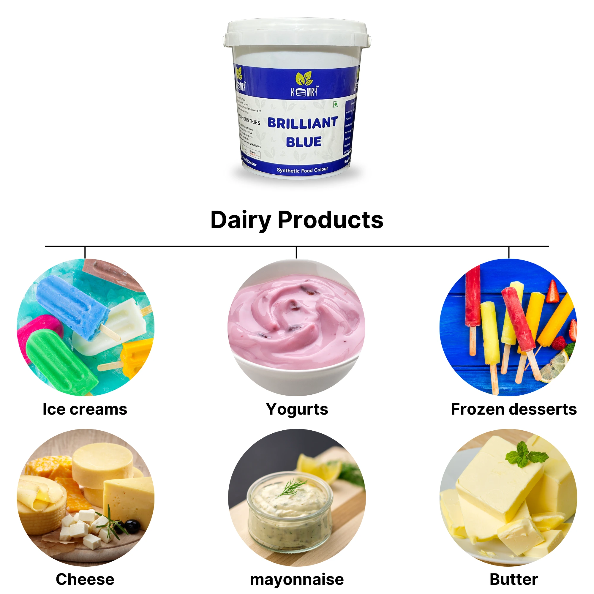 Brilliant Blue Synthetic Food Colour