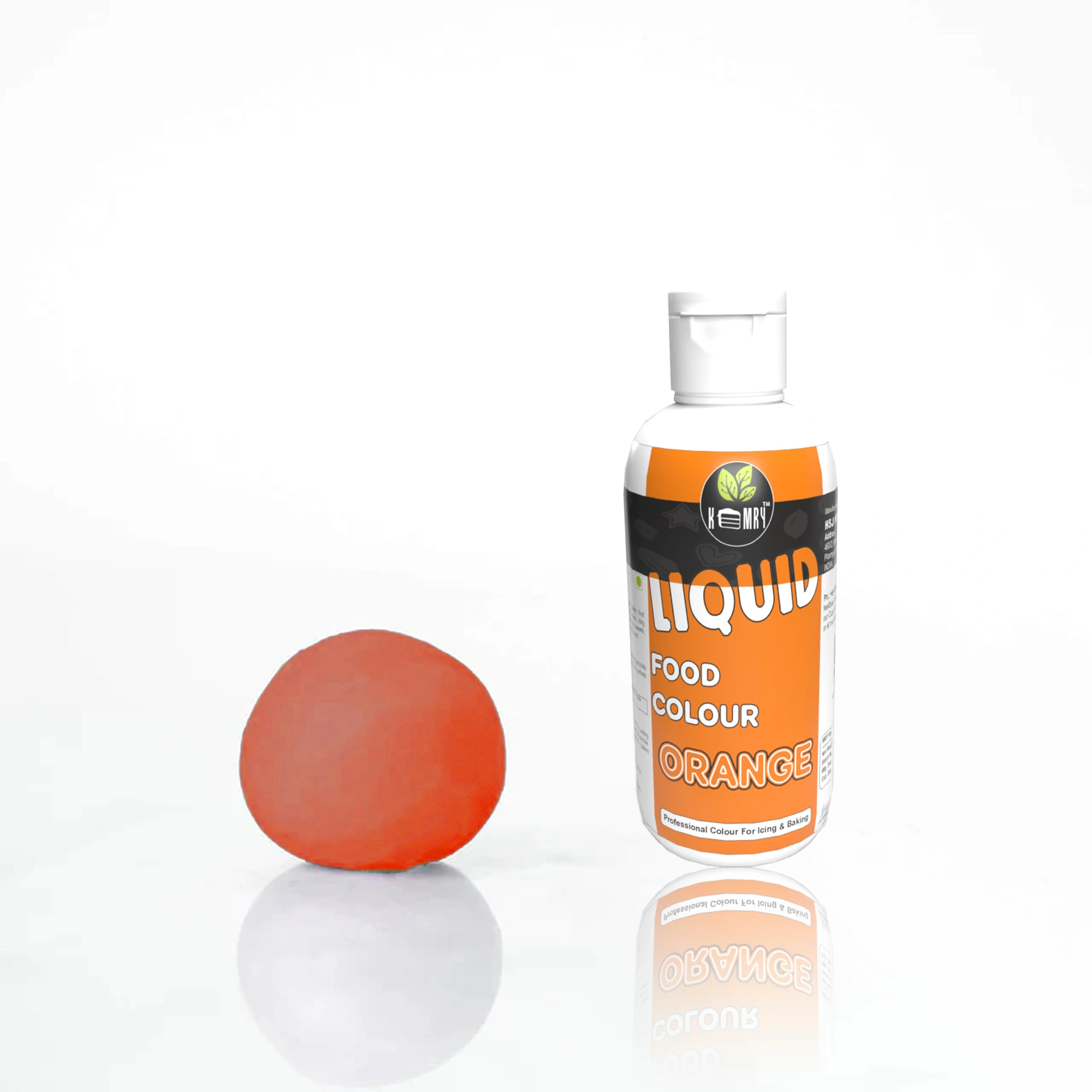 Orange Liquid Food Colour