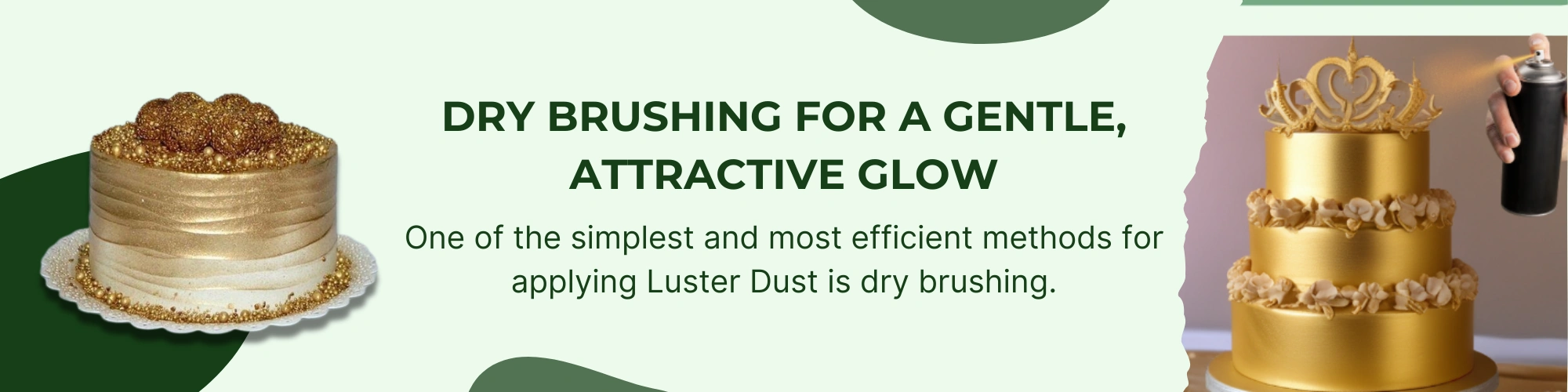 Dry Brushing Luster Dust