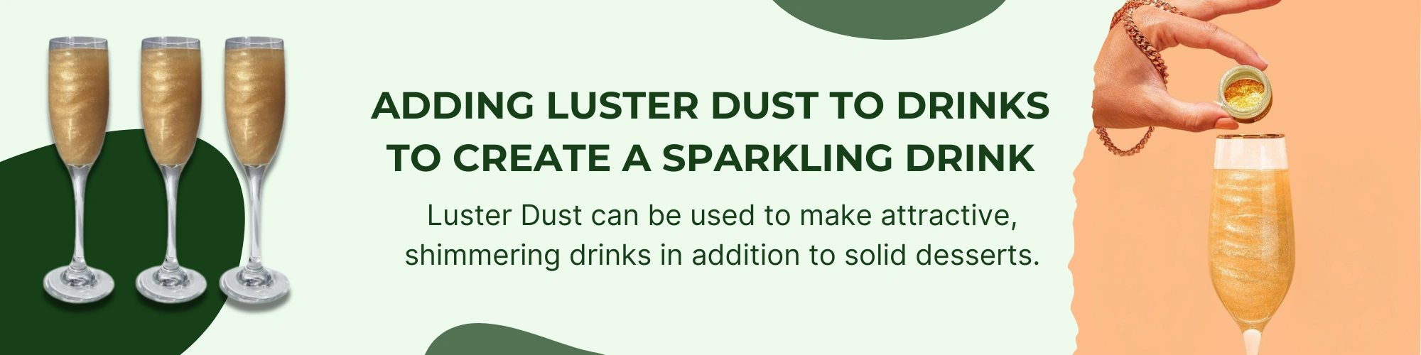 luster dust for Drinks