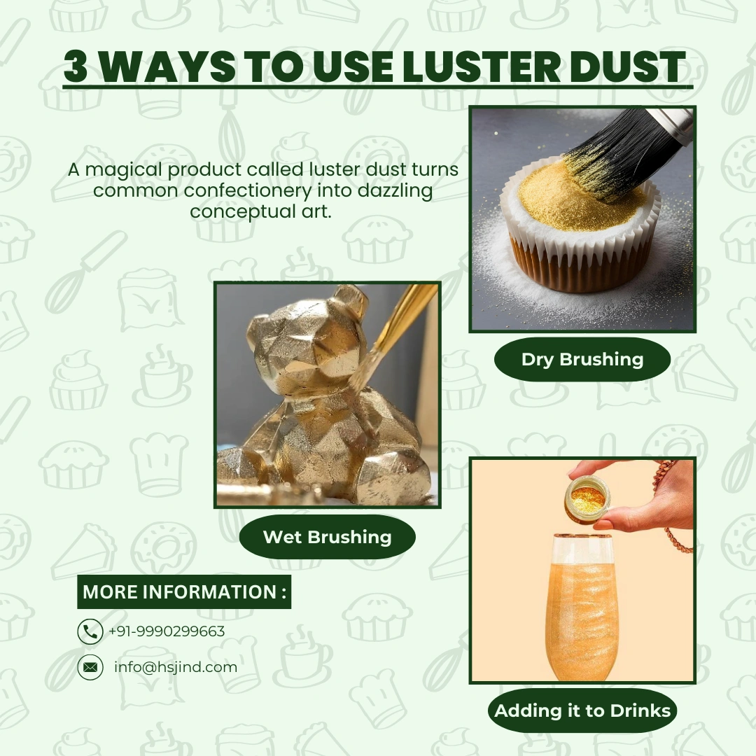 Luster Dust Uses